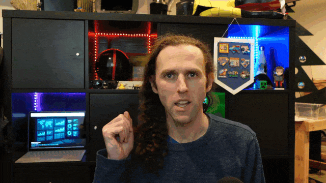 A GIF of me making the Captain Picard hand gesture and saying "Engage"